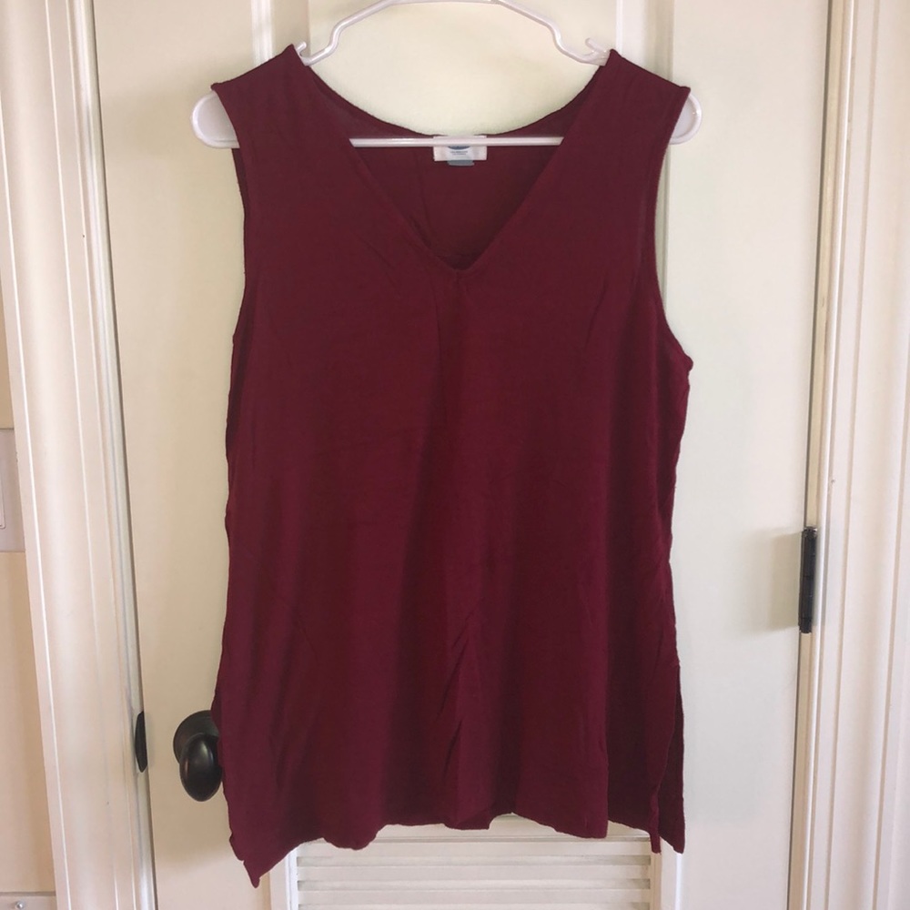 Maroon Old Navy Tank